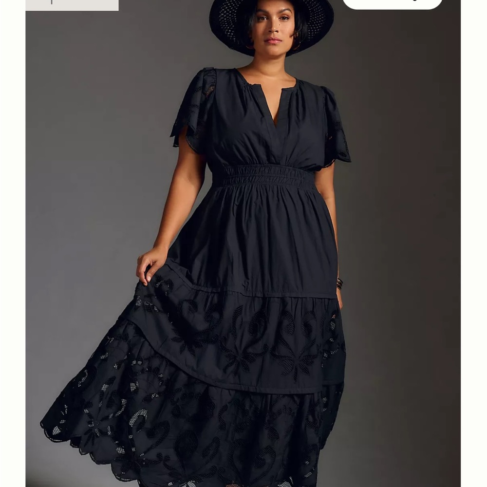 Anthropologie Somerset Maxi Dress: Cutwork Edition